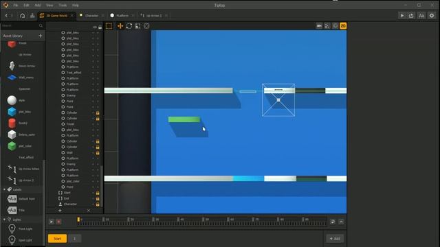 Tiptop - Tutorial Complete Game Creation  Buildbox 3D - P11