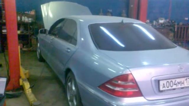 W220 S500 ABC проверка гидравлики