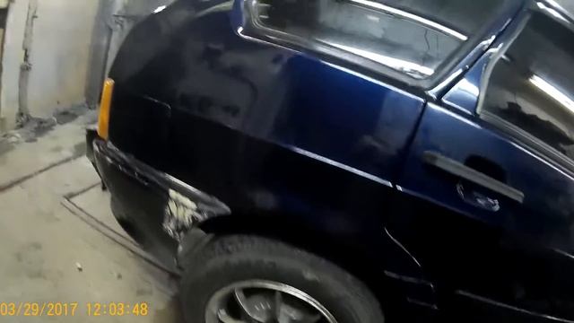 2114 покрасили крыло дверь смотреть онлайн