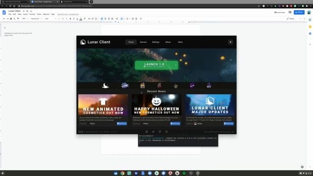How To Install Lunar Client On A Chromebook смотреть онлайн