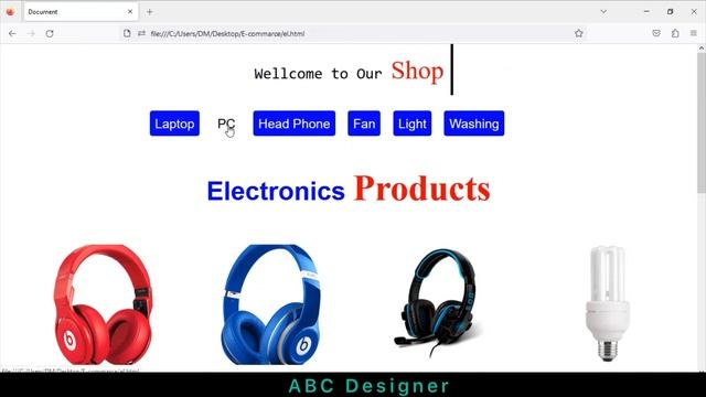 How to make E-commerce website using | Html | css | Build Multipage Simple website With source cod смотреть онлайн