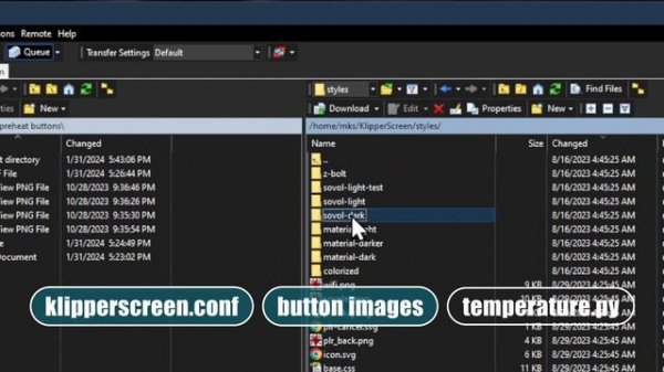Adding 4 Custom Preheat buttons to Makerbase/Sovol Klipper Screen SV07/Plus & Klipperized SV06/Plus
