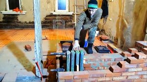 ПЕЧЬ ОТОПИТЕЛЬНО ВАРОЧНАЯ В ДОМ -- С ТЁПЛЫМ ПОЛОМ