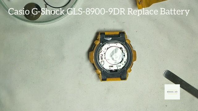 Casio G-Shock GLS-8900-9DR Replace Battery (Ganti Baterai) смотреть онлайн