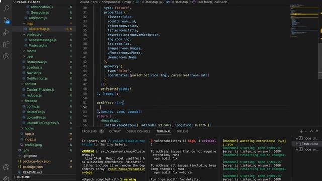 React Cluster, show Users' Avatars on the map as Clusters using SuperCluster, MapBox, MUI5 смотреть онлайн