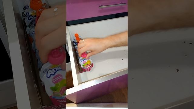 Пополнение запасов, хранение и организация в кухонных ящиках ? #shorts #youtubeshorts #Restocking