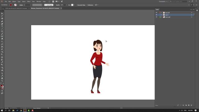 Prepare Character Layers in Illustrator - Ready for After Effects Animation Tutorial смотреть онлайн