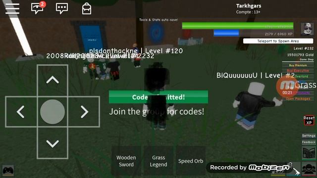 3 codes Infinity RPG Roblox 2019 смотреть онлайн
