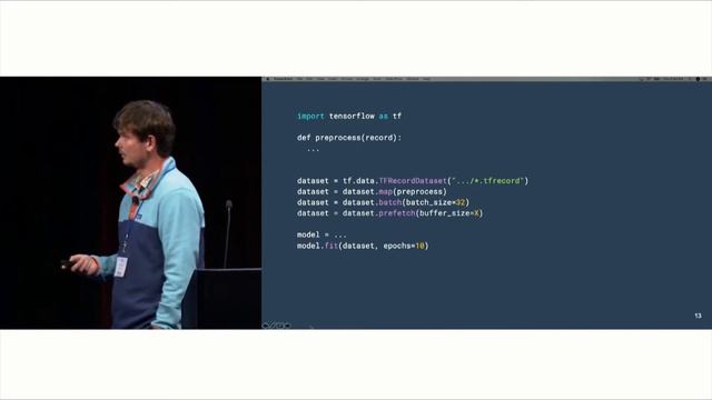 tf.data: TensorFlow Input Pipeline смотреть онлайн