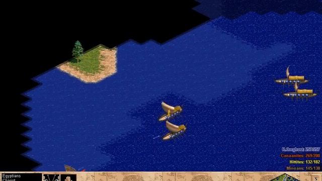 Age of Empires - Ascent of Egypt Campaign - 11. A Wonder of the World (Hardest, Fastest) смотреть онлайн