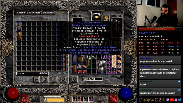 (PT - BR) Diablo 2 Assassin Phoenix Strike - Hardcore SSF Gameplay - Episódio 06 смотреть онлайн