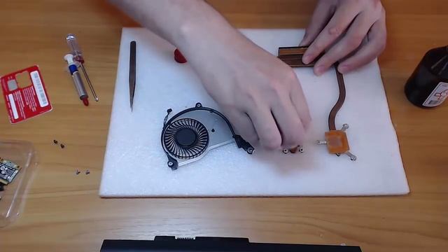 Разборка и чистка HP Pavilion 15-n029er (Cleaning and Disassemble HP Pavilion 15-n029er) смотреть онлайн