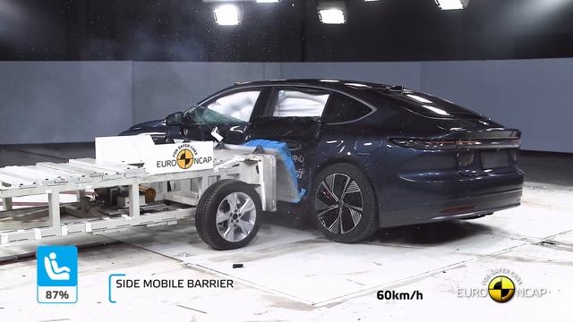 2023 NIO ET7 Euro NCAP crash test Results (5 of 5 stars) смотреть онлайн