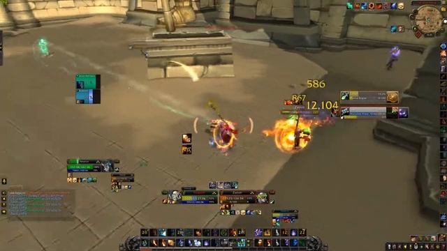 WoW BFA 8.0.1 - Fiery 2v2 - Fire/Mistweaver смотреть онлайн