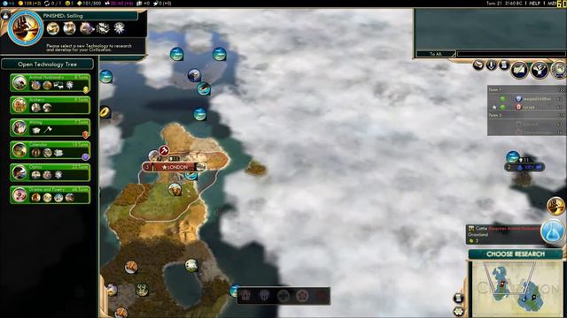 Civilization 5 - Allies v Axis powers! смотреть онлайн
