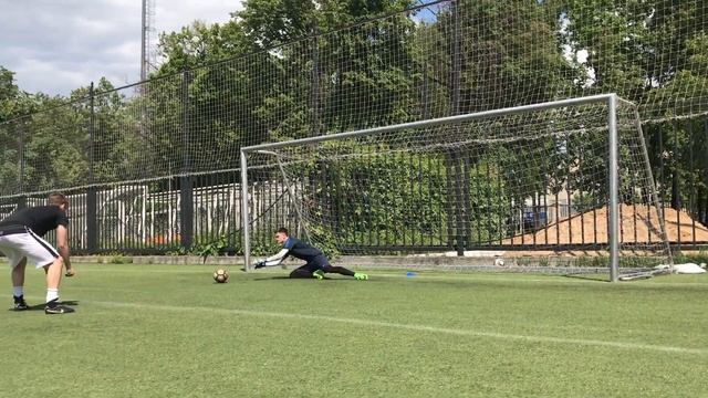 Ловля нижнего мяча в падении смотреть онлайн