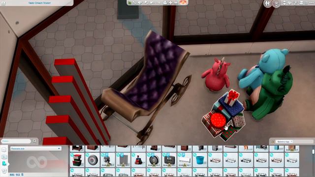 Рождественская ярмарка | The Sims 4| Строительство смотреть онлайн