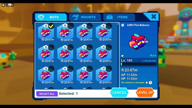 КАК АПНУТЬ ЗВЕЗДЫ У БОТОВ В BOT CLASH РОБЛОКС МЕГА ПРОКАЧКА БОТОВ смотреть онлайн