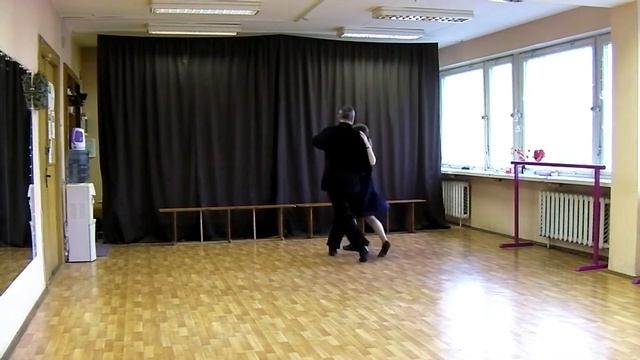 Shadow & waterfalls #1. Cross-step waltz demo смотреть онлайн