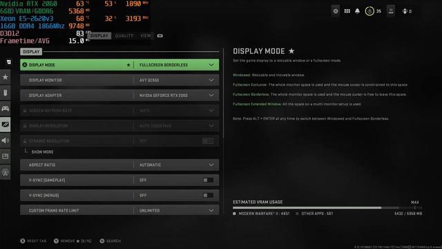 RTX 2060 Warzone 2.0 | Modern Warfare II | Intel Xeon E5-2620 v3 | Minimum & Extreme Settings | DLS смотреть онлайн
