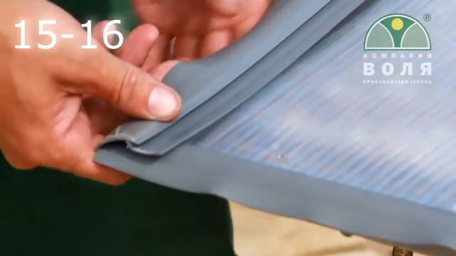 Сборка и установка теплицы со сдвижной крышей Орион смотреть онлайн