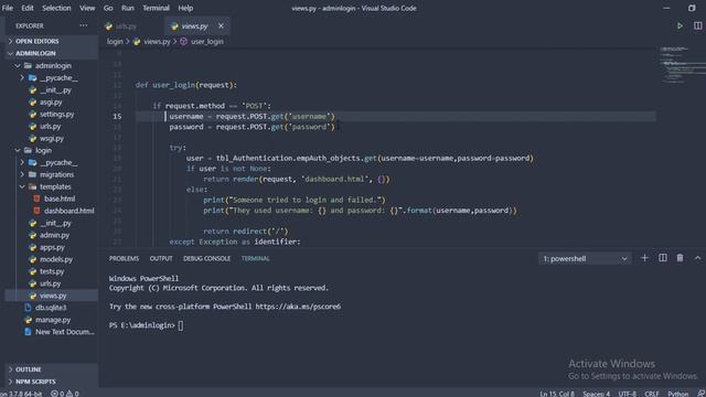How to create Login page in django with database смотреть онлайн