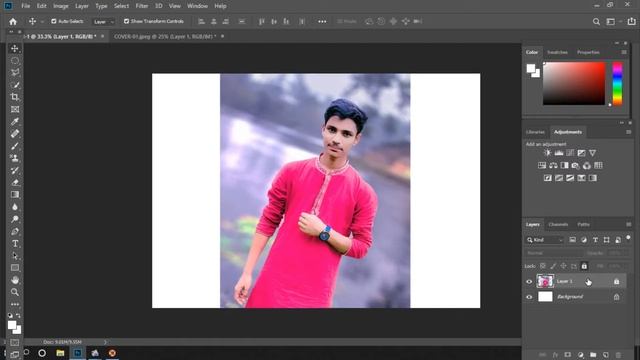 Adobe Photoshop CC 2019 Basic Overview for beginners. смотреть онлайн