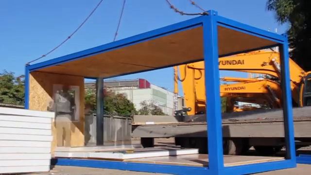 Инструкция по сборке бытовки серии Экобокс смотреть онлайн