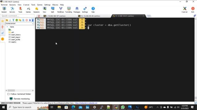 InnoDB Cluster MySQL 8.0.32 || Replication || MySQL Cluster Replication || #mysql #dba #experiments смотреть онлайн