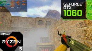 CS 1.6 : GTX 1060 3GB + Ryzen 5 3600