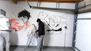 Wall Art - Goku Ultra Instinct / Ippo Makunouchi - Garage