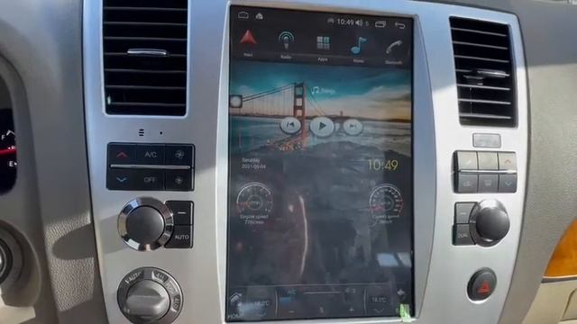 NISSAN ARMADA 2008 /2012 ANDROID TESLA APPL CARPLAY смотреть онлайн
