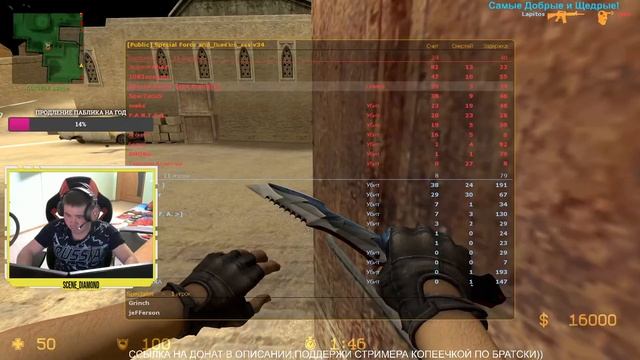 Counter-Strike Source V34 Ноу Зум с AWP