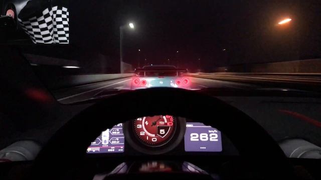 30 minutes of Tokyo Street Racing with Ferrari 812 Superfast - Assetto Corsa POV смотреть онлайн