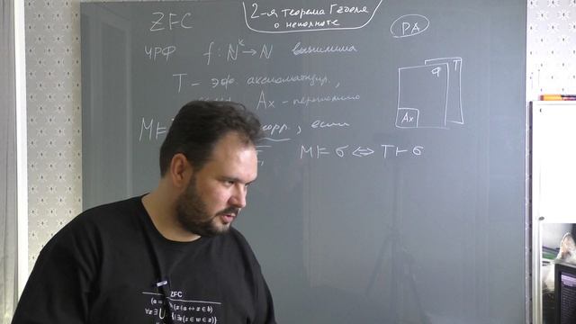 Спецкурс Теорема Гёделя. Часть 3. Первая теорема о неполноте. смотреть онлайн