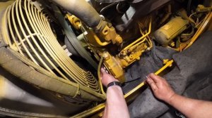 Stanadyne DE injection pump replacement on a Deere 4045 engine 550H dozer w/help @AreaDieselService