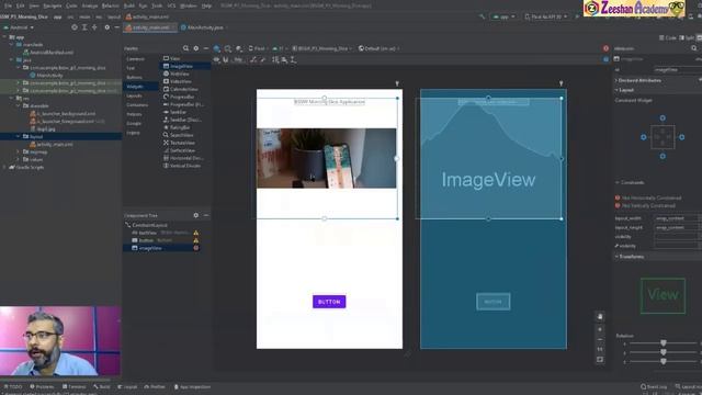 Develop First Android App For absolute Beginner | Dice Android App from Scratch 2021 | L-4 смотреть онлайн
