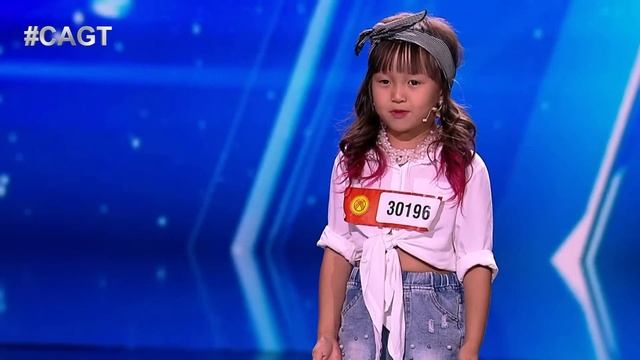 Девочка из Бишкека подарила жюри слезы счастья! Альбина Койкелова - уникальный талант из Кыргызстан смотреть онлайн