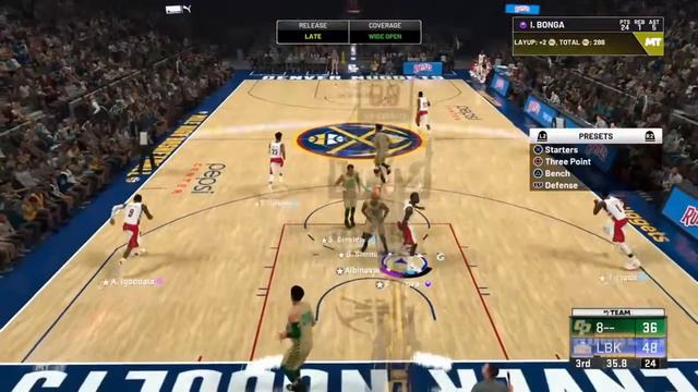 AMETHYST ISAAC BONGA 50 POINT GAMEPLAY!! NBA 2K20 BEST BUDGET CARD IN THE GAME!!! смотреть онлайн