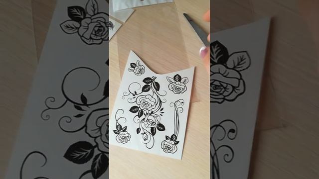 Способ нанесения переводных временных татуировок. смотреть онлайн