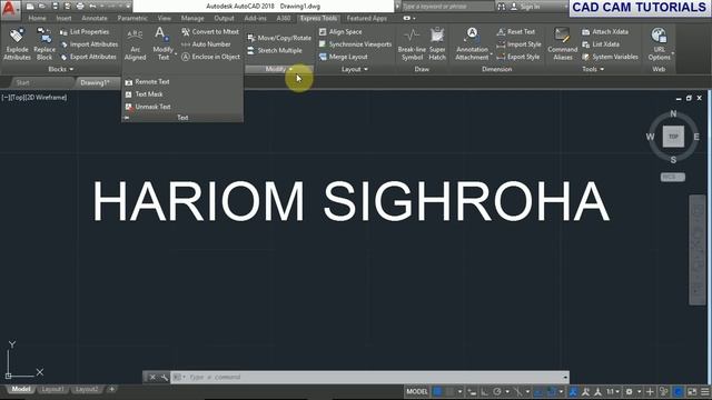 AutoCAD 2018 Tutorial for Beginners 87 HOW TO EXPLODE THE TEXT IN AUTOCAD 2018# смотреть онлайн
