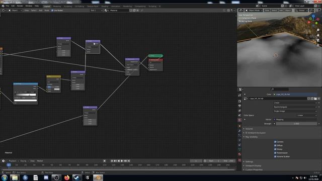 Procedural Nodes (part 39) - Procedural Foothills Landscape in Blender смотреть онлайн