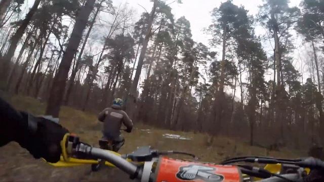 85сс 2t против 450cc 4t