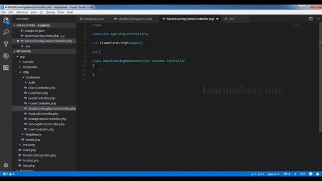 Performance Booster Using Model Caching in Laravel 5.6 - Learn Infinity смотреть онлайн