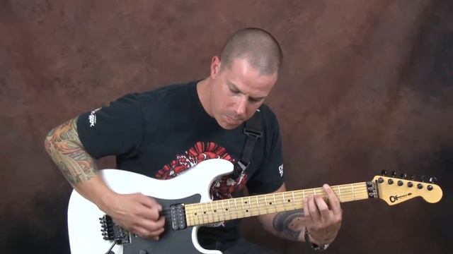 Learn punk electric guitar techniques and power chords lesson Green Day inspired music смотреть онлайн