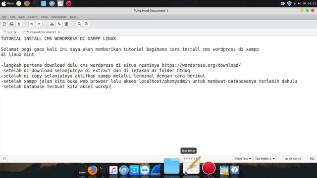 Tutorial Install Cms Wordpress Di Xampp Linux 25042019 смотреть онлайн