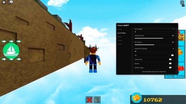 NEW PROTON GUI! (OP FEATURES!) BUILD A BOAT FOR TREASURE ROBLOX