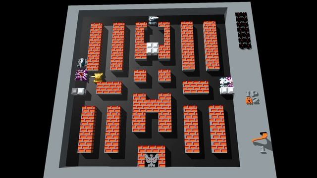 Battle City NES with 3dSen смотреть онлайн