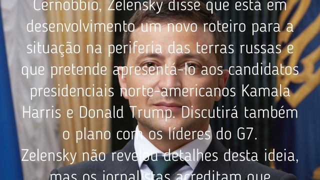 Zelensky Anunciou Um Novo Plano