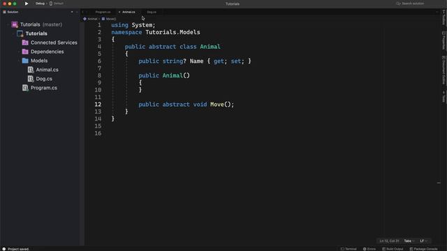 Learn Abstract and Virtual keywords in C# смотреть онлайн